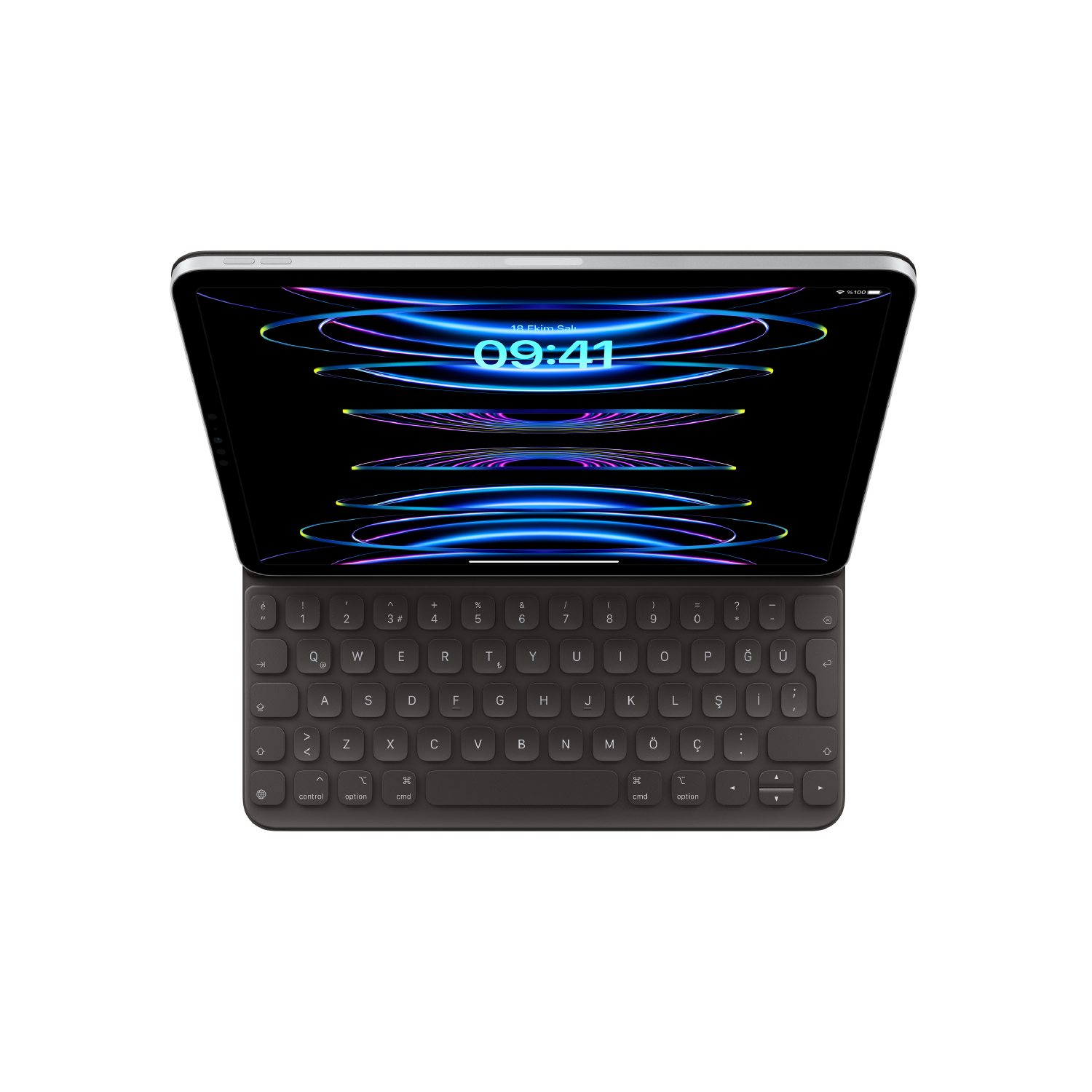 Apple 11 inç iPad Pro (4. nesil) ve iPad Air (5. nesil) için Smart Keyboard Folio - Türkçe Q Klavye MXNK2TQ/A